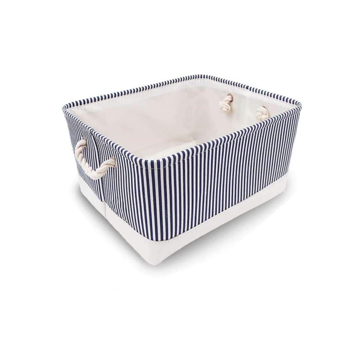 Canvas Storage Box | Lightweight & Durable | Grey, Beige, Blue Options
