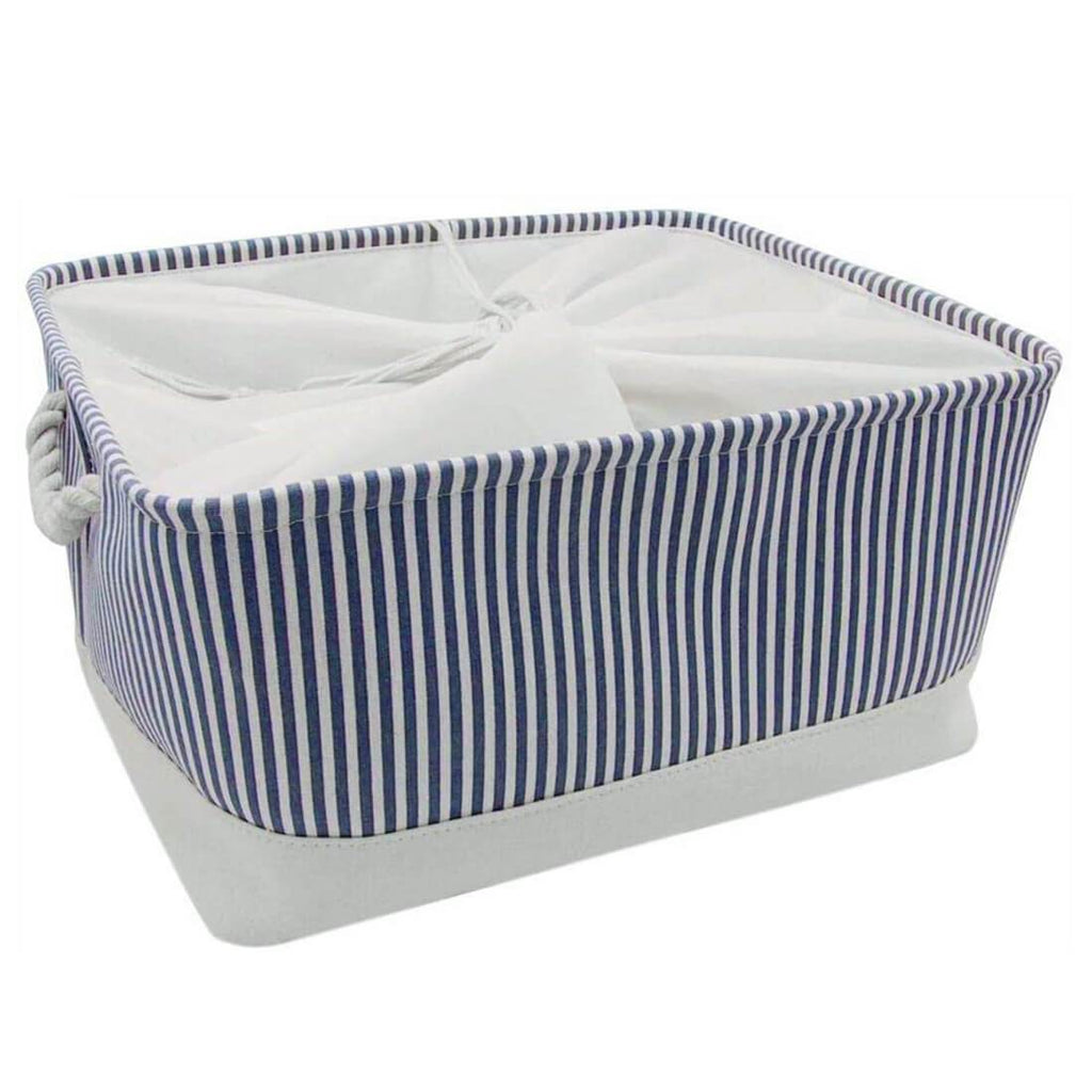 Canvas Storage Box | Lightweight & Durable | Grey, Beige, Blue Options