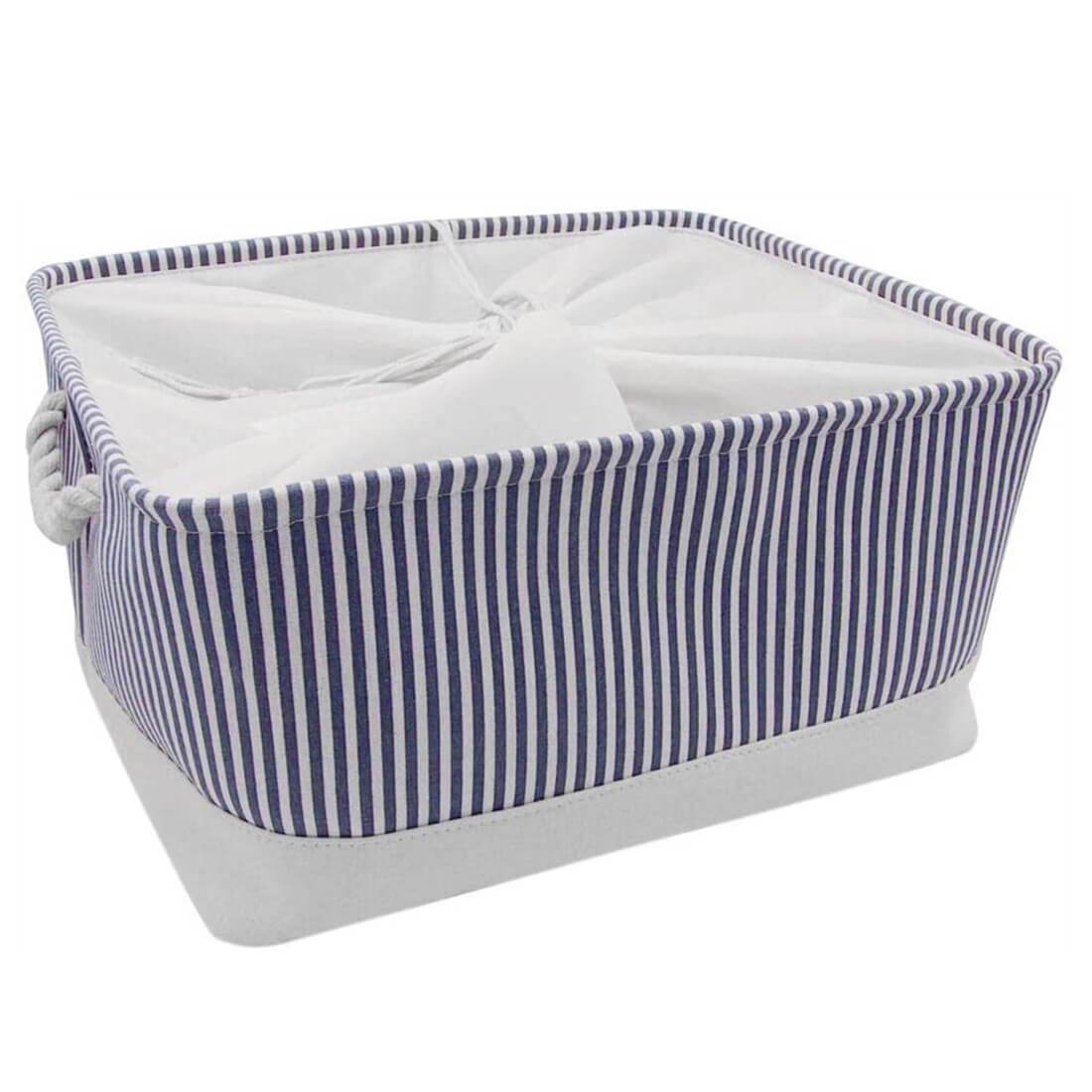 Canvas Storage Box | Lightweight & Durable | Grey, Beige, Blue Options
