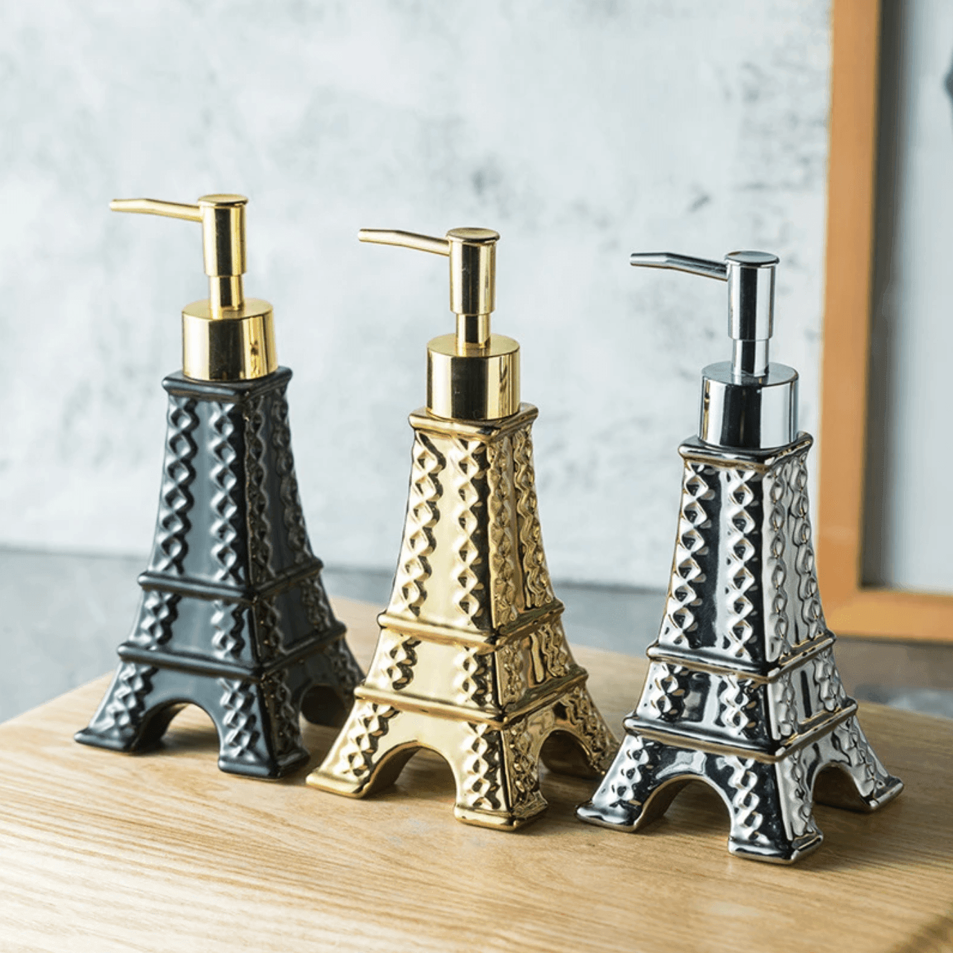 Tower Ceramic Soap Dispenser