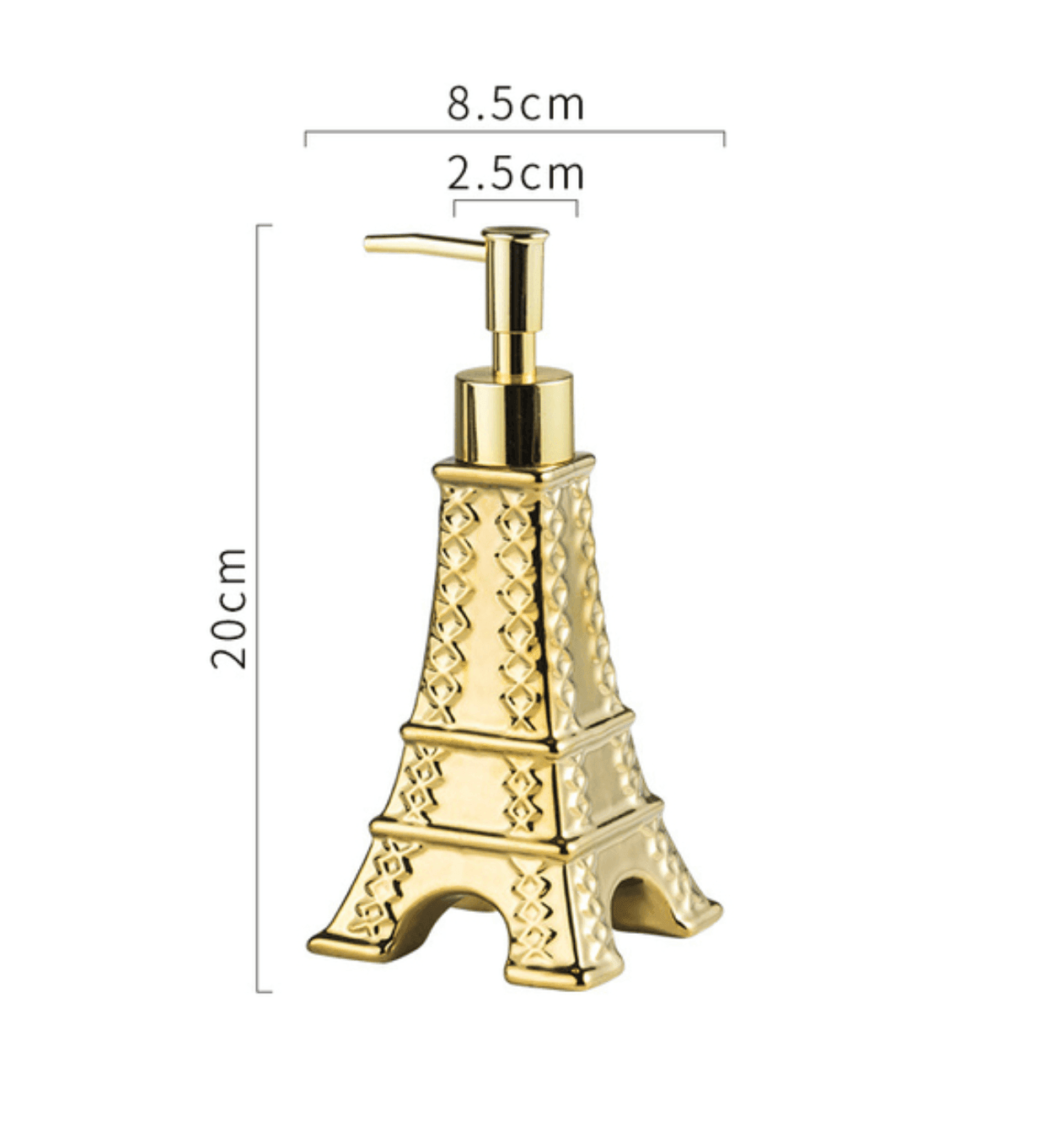 Tower Ceramic Soap Dispenser