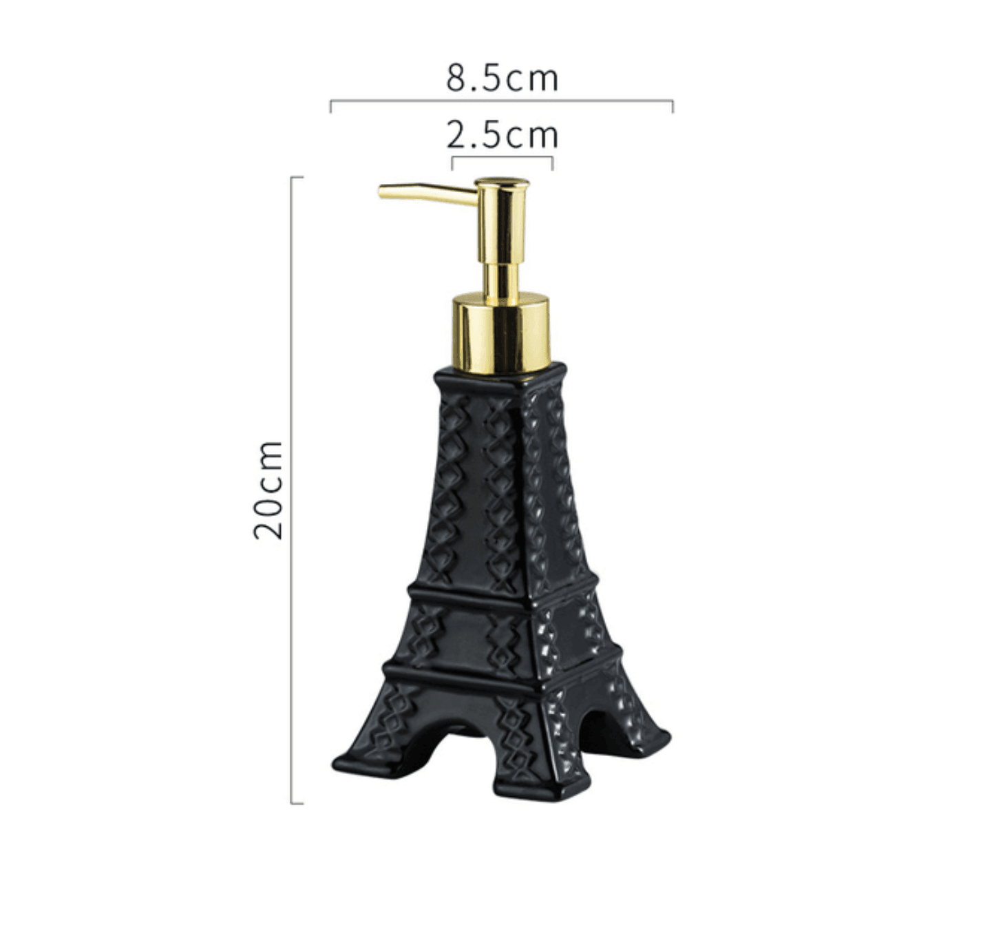 Tower Ceramic Soap Dispenser
