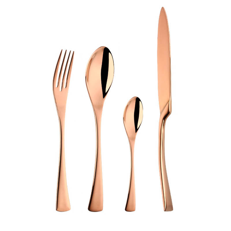Kaya Rose Gold Cutlery Set