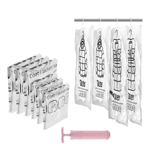 Vacuum Storage Bags for Clothes | Durable & Moisture-Proof | Medium & Large Sizes