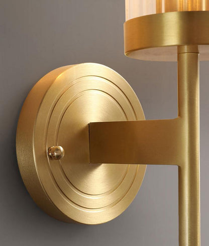 Alouette Wall Light | Copper & Glass | Brass Finish
