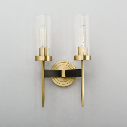 Alouette Wall Light | Copper & Glass | Brass Finish