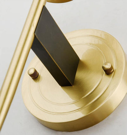 Alouette Wall Light | Copper & Glass | Brass Finish