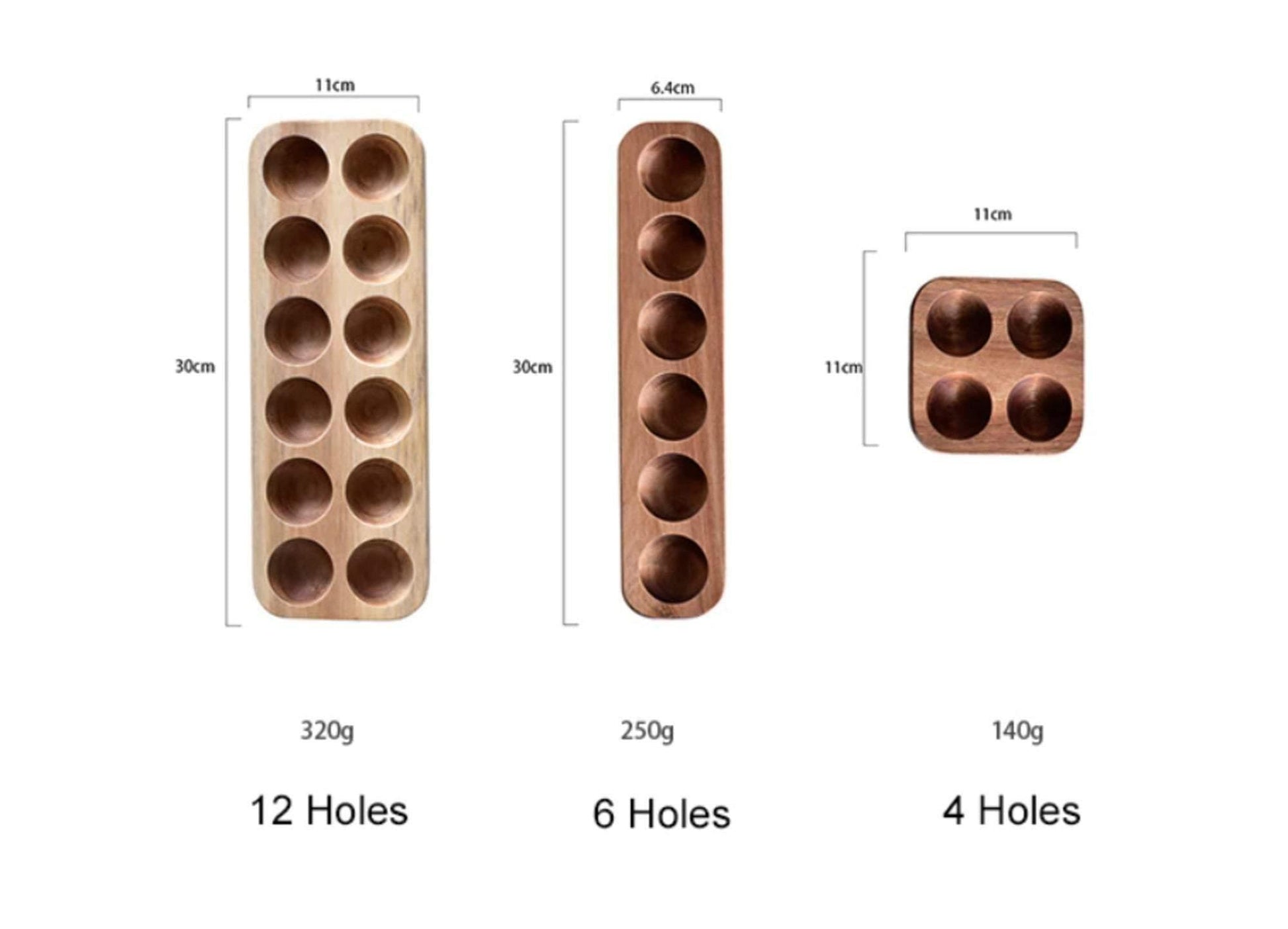 Wooden Egg Storage Tray