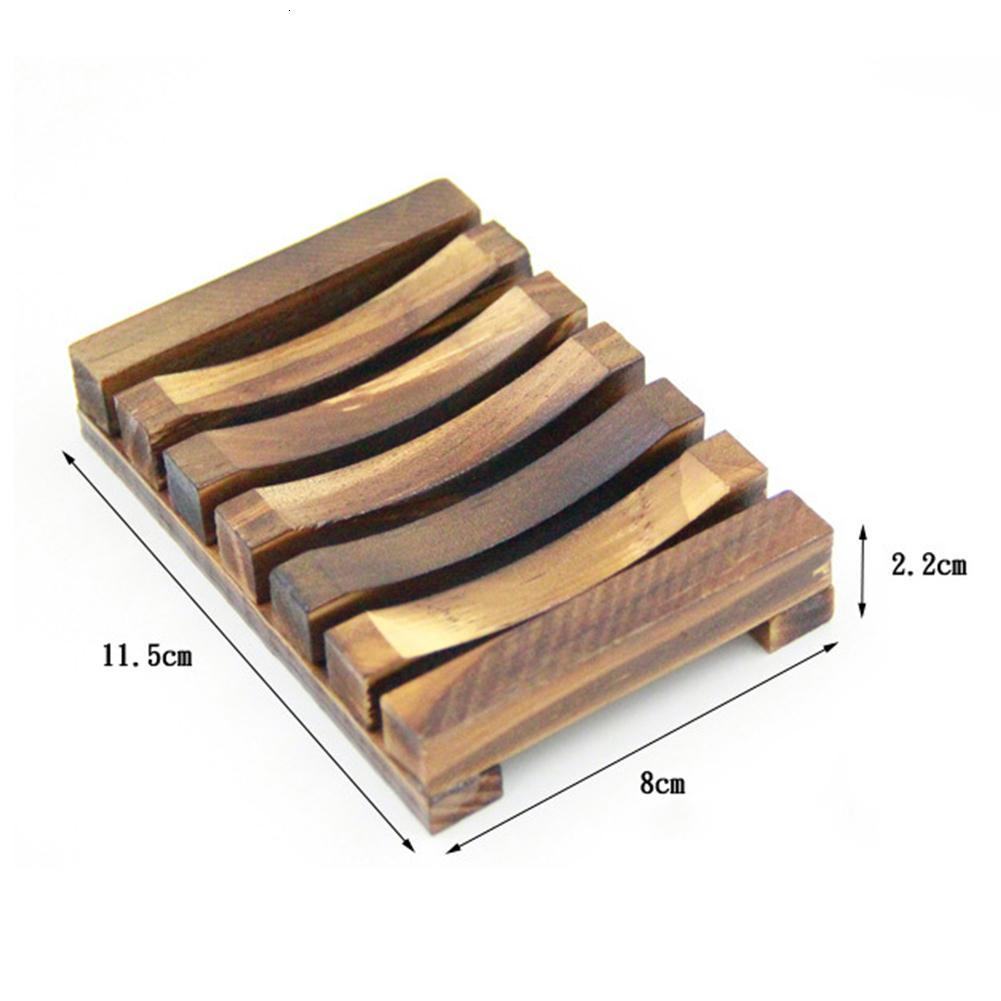 Bamboo Soap Dish Tray | Natural Wood | Ventilated Design