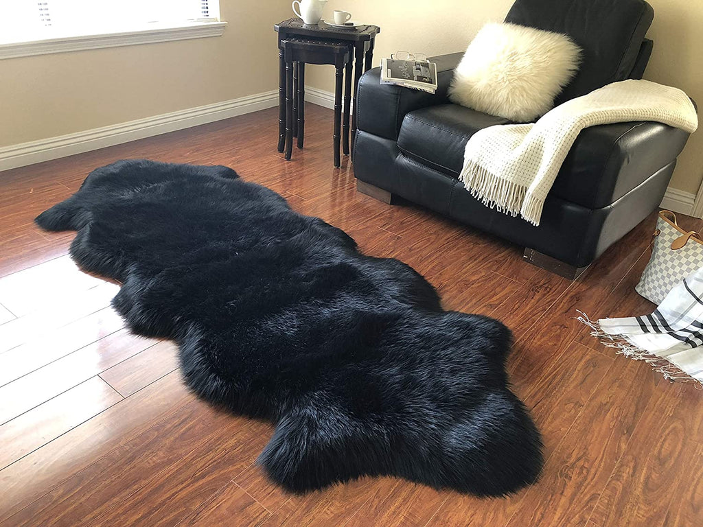 Sheep Fur Area Rug | Extra Fluffy | 65-70 mm Fur Length