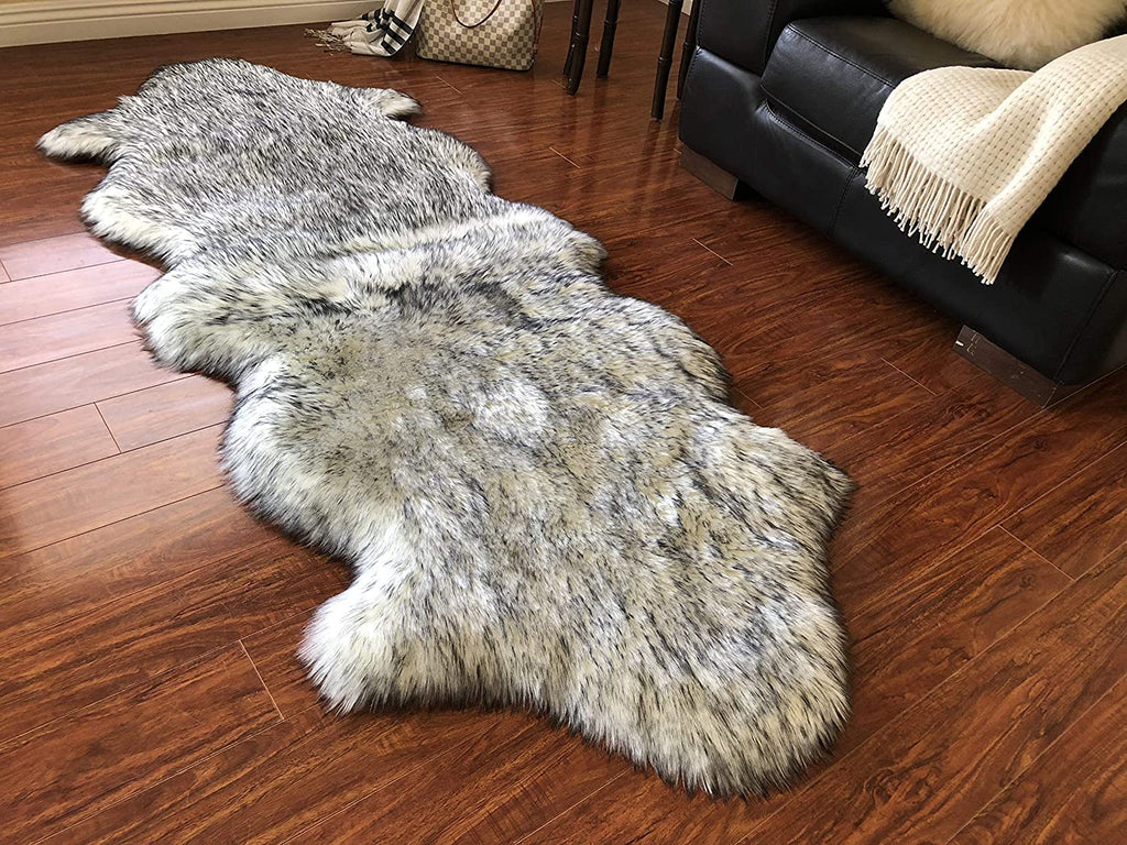 Sheep Fur Area Rug | Extra Fluffy | 65-70 mm Fur Length